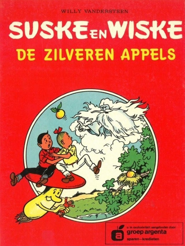 Suske en Wiske-strip 'De Zilveren Appels'