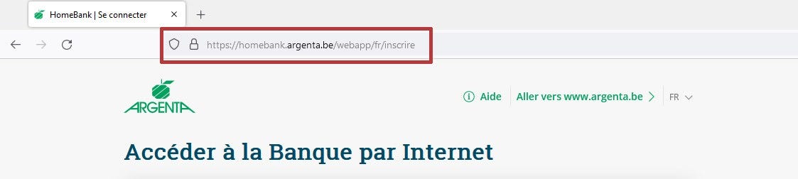 accéder à la banque par internet - example