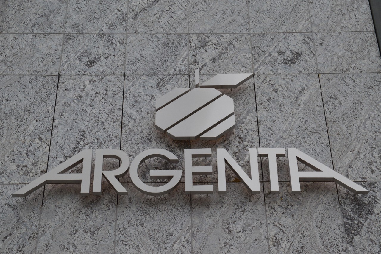 Argenta logo Hoofdezetel